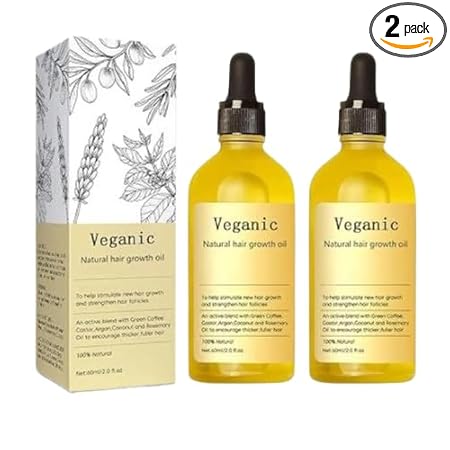 Natural Hair Growth Oil (Pack of 2)