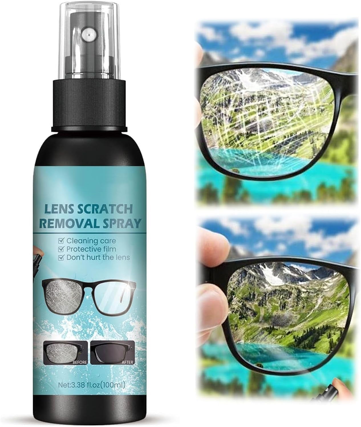 Lens Scratch Removal Spray (100ml)