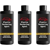 Nano Plastic Revitalizing Coating Agent for Car 100ml (Pack of 2)