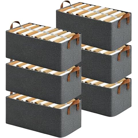 Wardrobe Clothes Organizer Storage�box (Pack of 2 / Pack of 4 / Pack of 6)