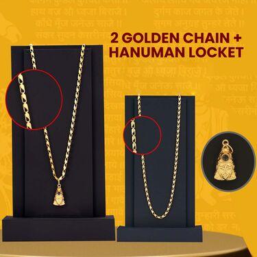 Unisex Shree Hanuman Chalisa Locket with Chain Success