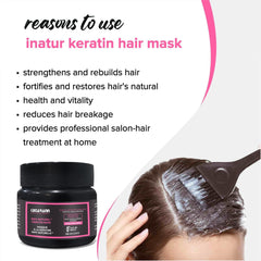 Ultra Repairing Hair Mask with Keratin for Damaged and Stressed Hair