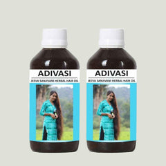 Adivasi Jeeva Sanjivani Herbal Hair Oil (Pack of 2)