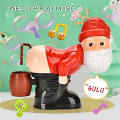 Bubble Blowing Santa Flashing Lights and Music Toys