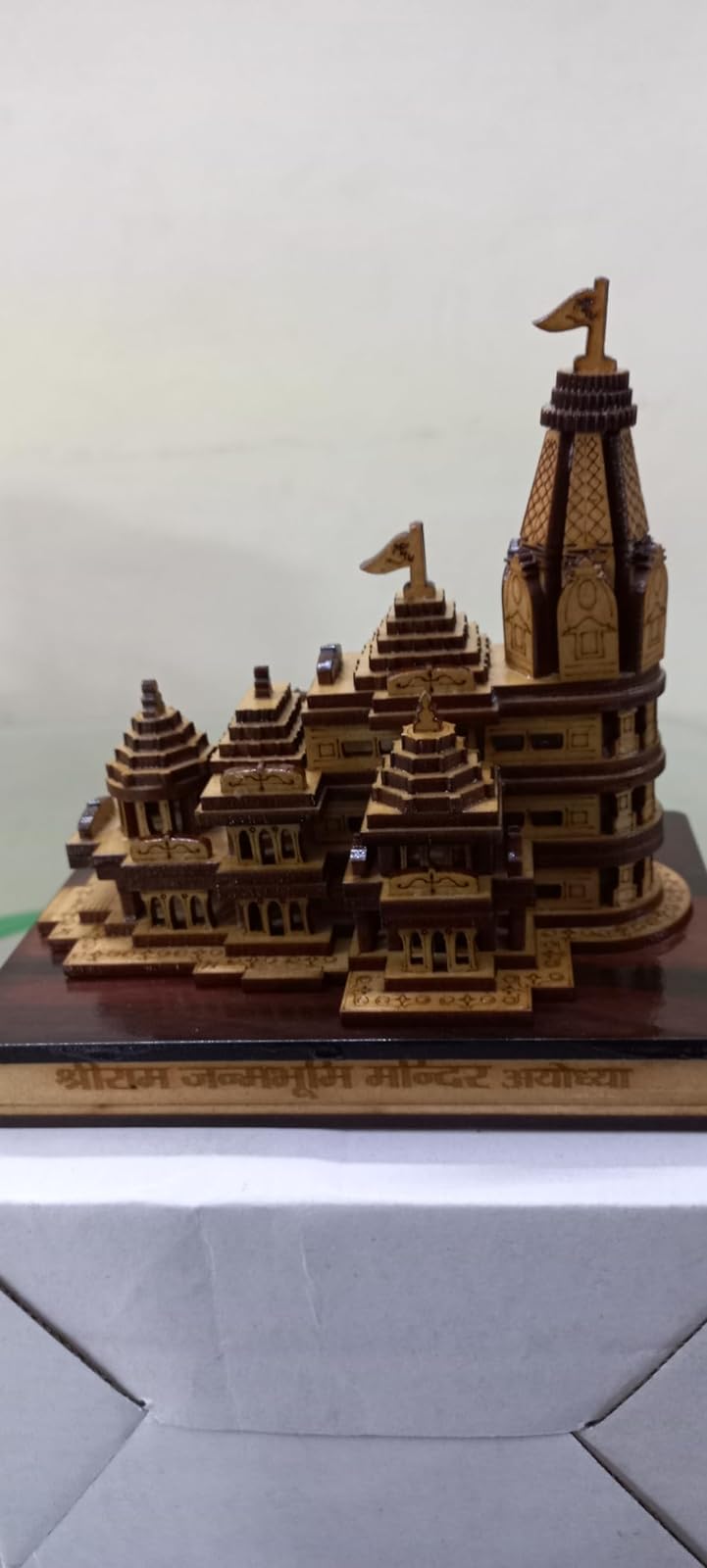 Shri Ram Mandir Ayodhya 3D Wooden Temple