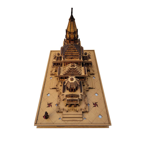 Shri Ram Mandir Ayodhya 3D Wooden Temple