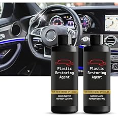 Nano Plastic Revitalizing Coating Agent for Car 100ml (Pack of 2)