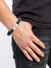 Volcanic Lava Stone Bracelets for Women Men