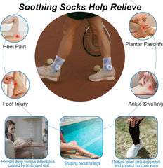 Neuropathy Socks for Women and Men for Relief Swollen Feet and Ankles