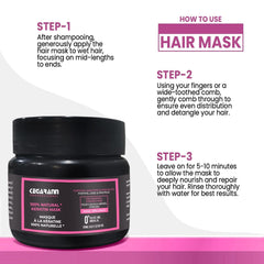 Ultra Repairing Hair Mask with Keratin for Damaged and Stressed Hair