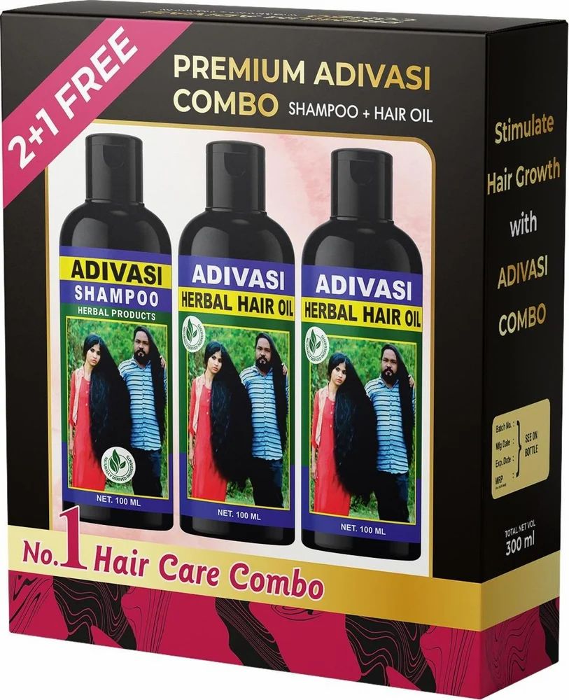 Adivasi Shampoo Pack of 3