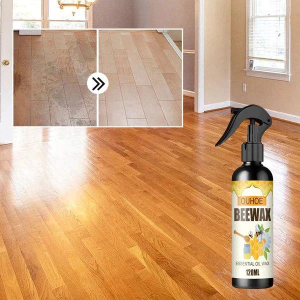 Natural Micro-Molecularized Beeswax Spray, Furniture Polish and Cleaner for Wood