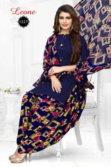 Trendy Printed Leone Dress Material/Suit