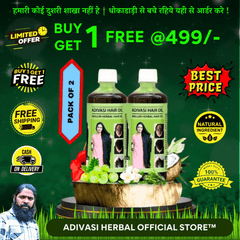 Adivasi Neelgiri Herbal Hair Oil 125ML (Pack of 2)