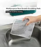 Multifunctional Non-Scratch Wire Dishcloth (Pack of 5/ 10/15)