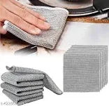 Multifunctional Non-Scratch Wire Dishcloth (Pack of 5/ 10/15)