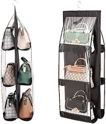 6 Pocket Bag Organiser For Wardrobe