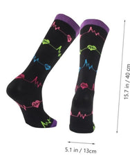 Find Cool Compression Hiking Socks Calf Support for Men Women Sports Socks