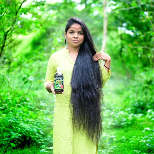 Adivasi Herbal Hair Growth Oil 100ml with Herbal Hair Mask 10