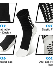 Non-slip Grip Sports Socks