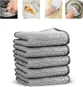 Multifunctional Non-Scratch Wire Dishcloth (Pack of 5/ 10/15)